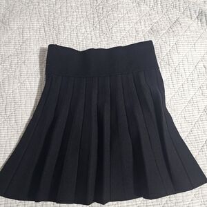 Minnie Rose Black A-Line Skirt